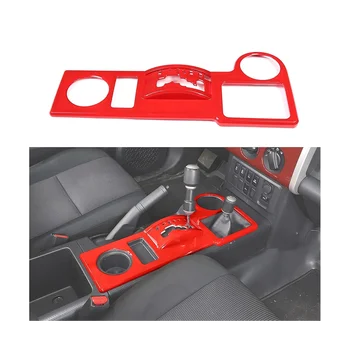 Auto Radenie Panel Výbava Kryt Chránič pre Toyota FJ Cruiser 2007-2021 Príslušenstvo, ABS Červená